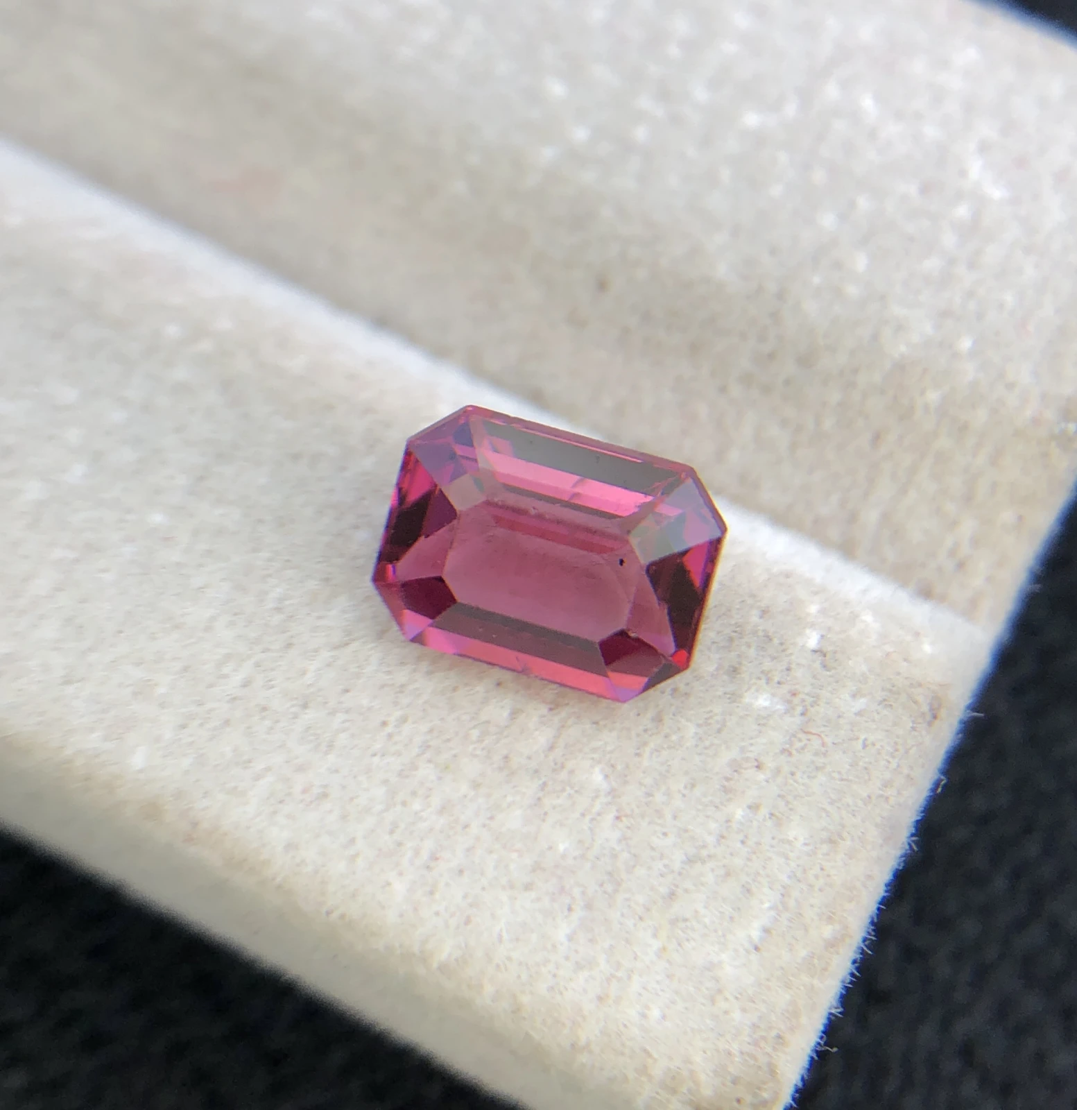 2.15ct Pink Malaya Garnet from Tanzania — view 4