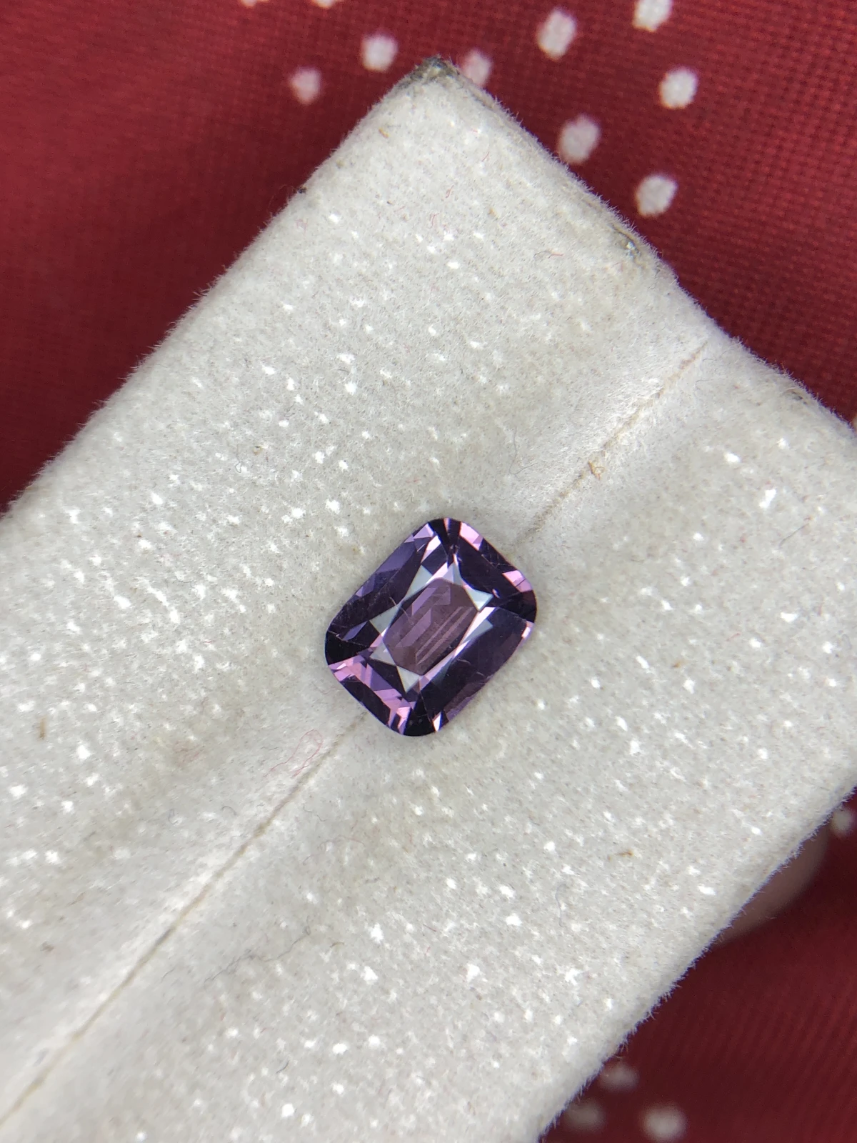 1.80 ct. Spinel in Cushion Cut From Burma — view 3