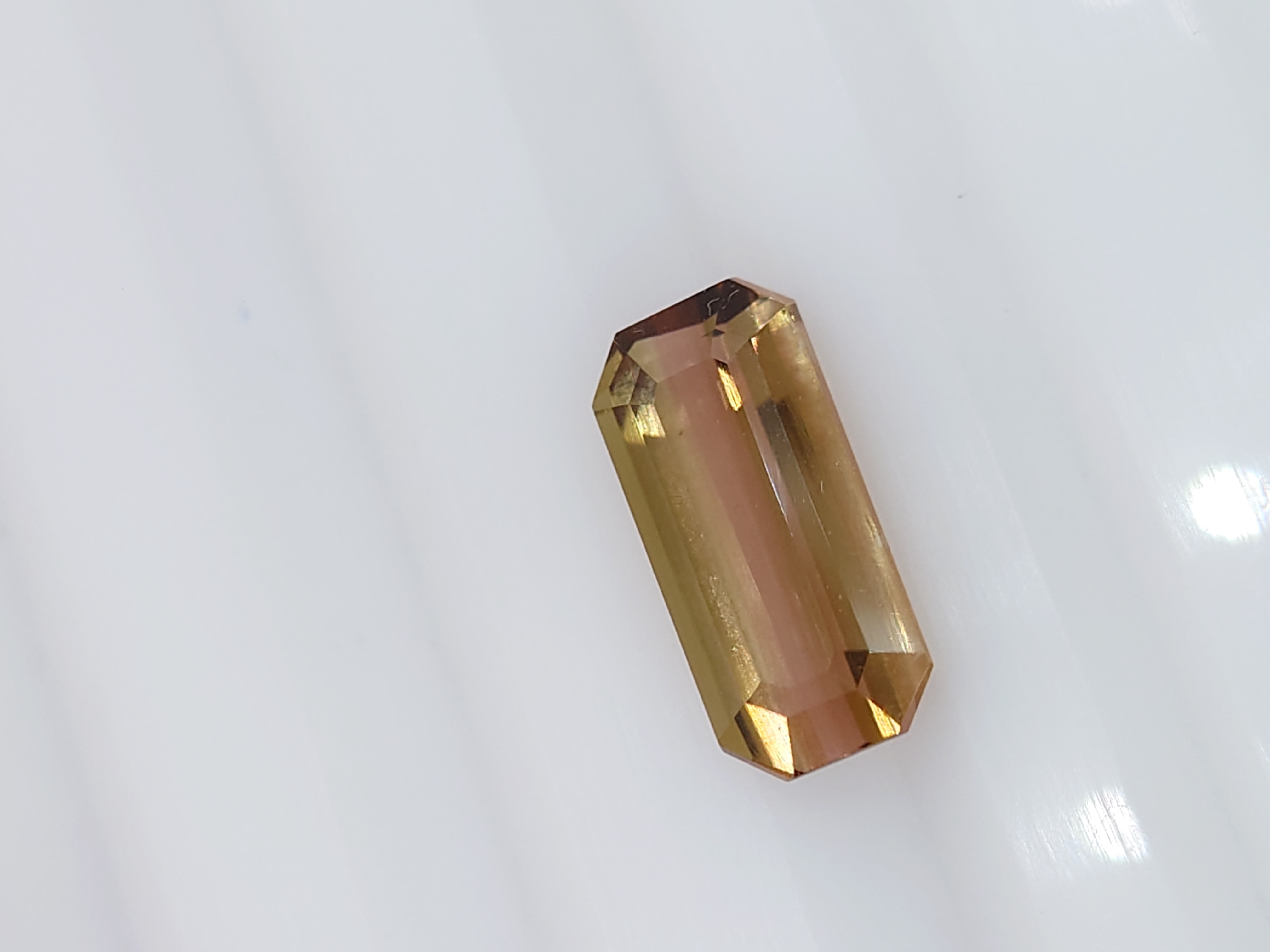 2.15 Ct. Bicolor Tourmaline From Nigeria — view 2