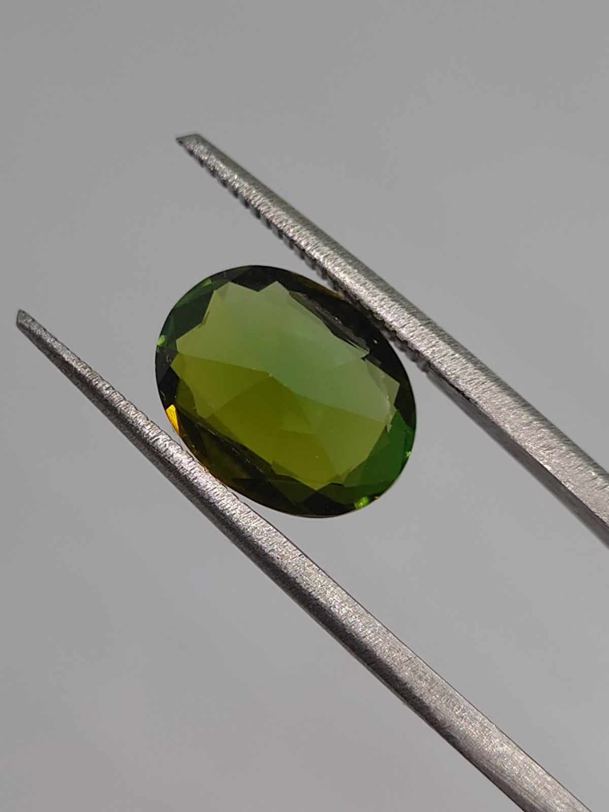 3.25ct Green Oval Cut Natural Tourmaline From Afghanistan — view 3