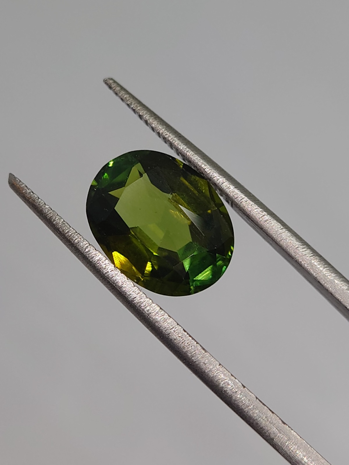 3.25ct Green Oval Cut Natural Tourmaline From Afghanistan — view 4