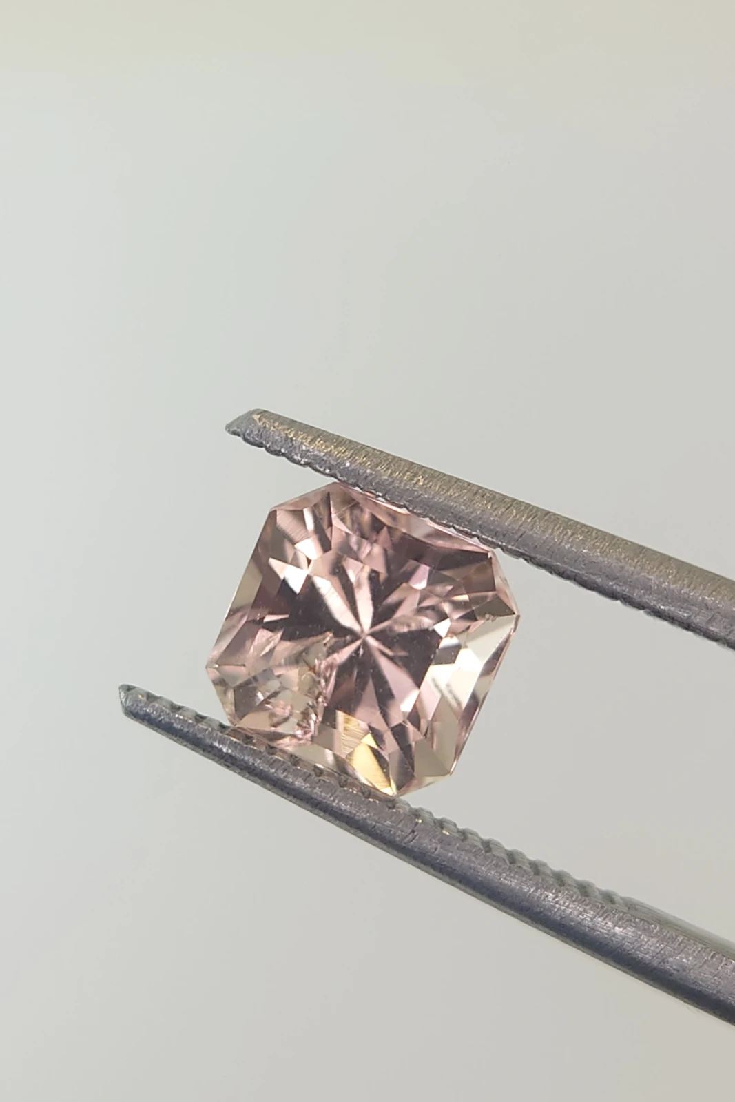 1.25ct Natural Asscher Cut Tourmaline from Afghanistan — view 2