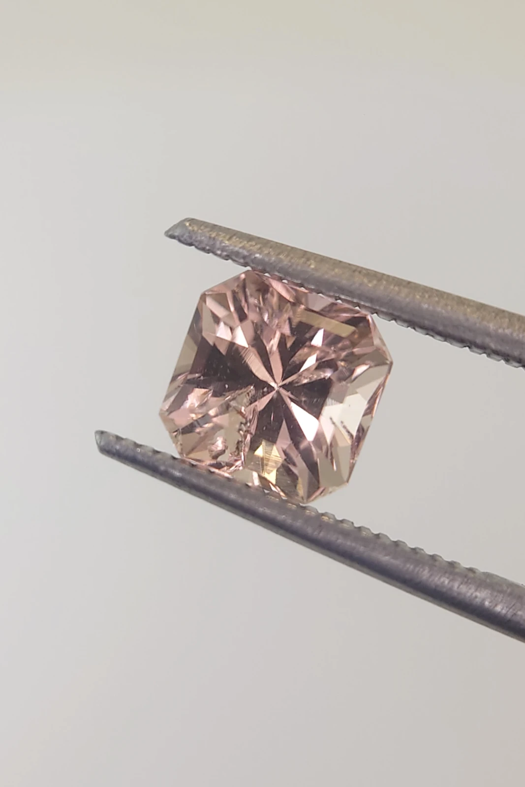 1.25ct Natural Asscher Cut Tourmaline from Afghanistan — view 4
