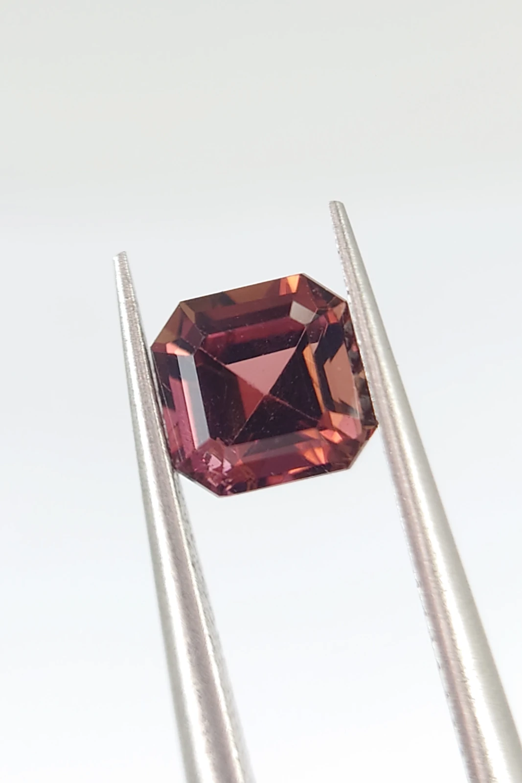 0.95ct Natural Asscher Cut Tourmaline from Afghanistan — view 2