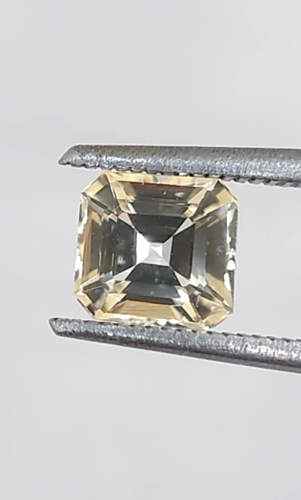 1.2ct Natural Asscher Cut Tourmaline from Afghanistan — view 1
