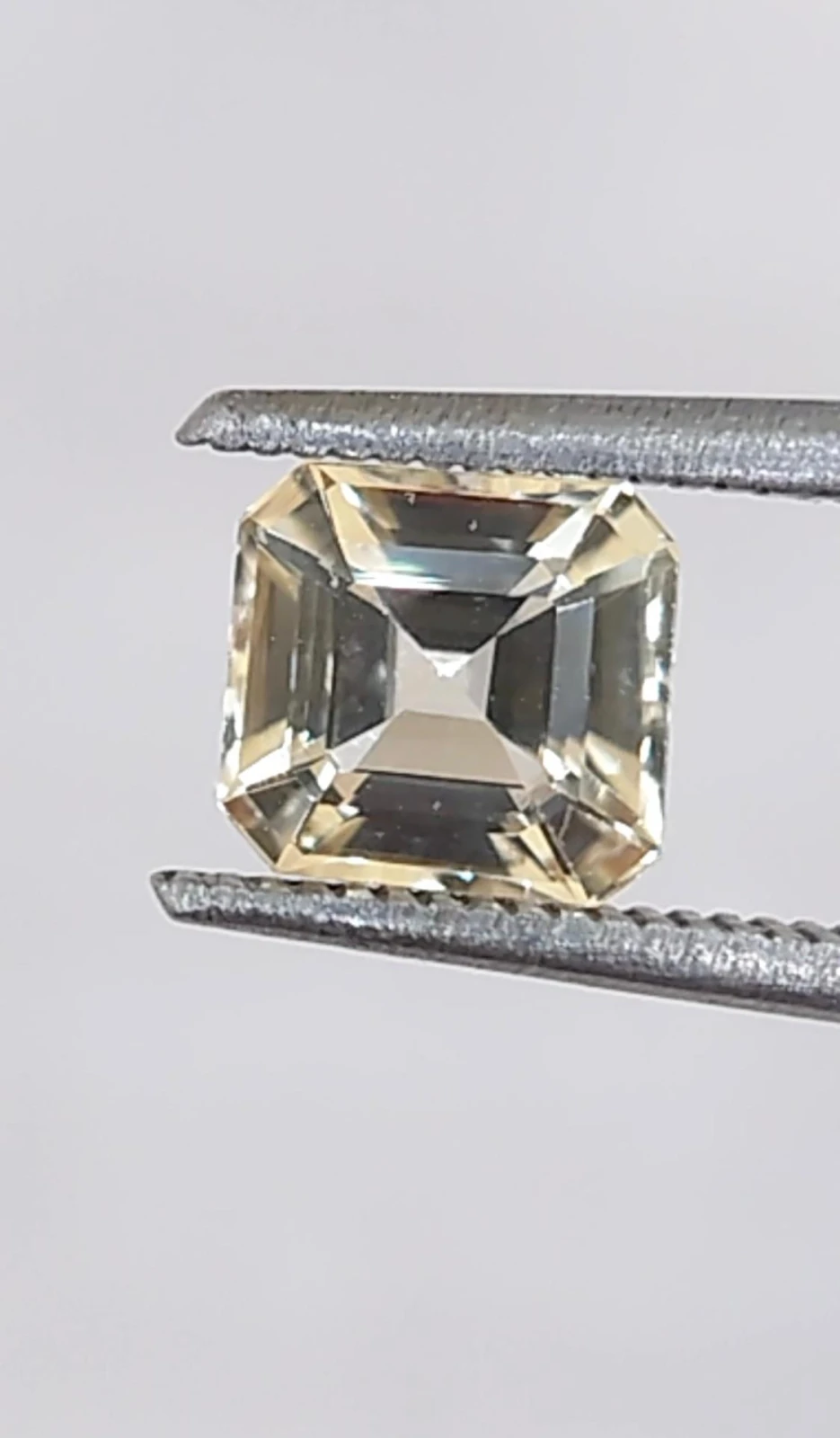 1.2ct Natural Asscher Cut Tourmaline from Afghanistan — view 2