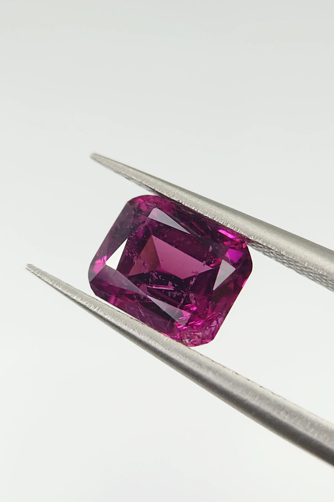 1.92ct Natural Tanzanian Malaya Garnet in Modified Cushion Cut — view 1