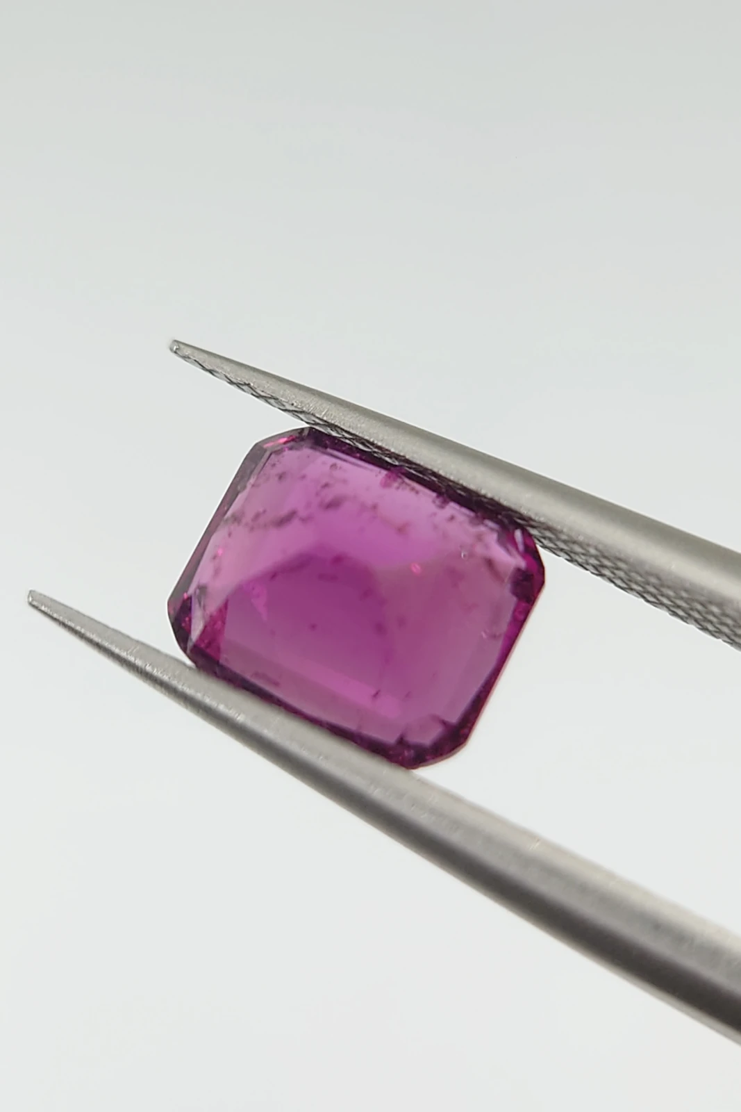 1.92ct Natural Tanzanian Malaya Garnet in Modified Cushion Cut — view 5