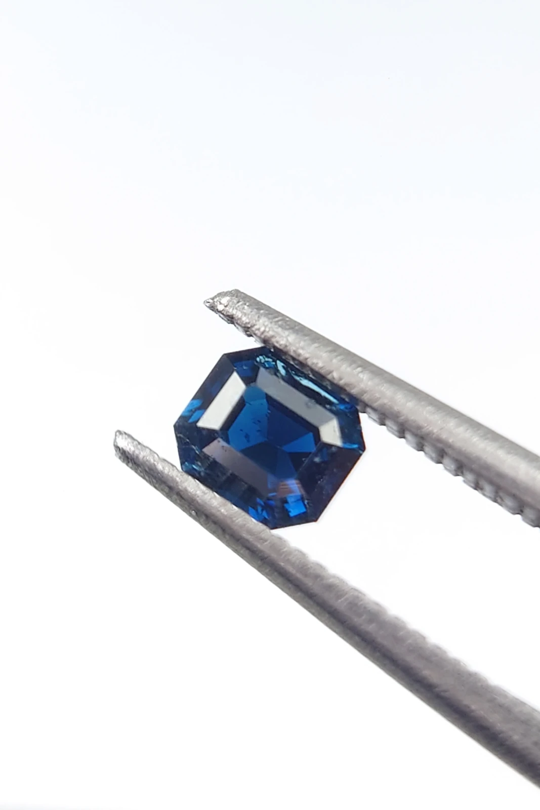 0.4ct Asser Cut Natural Indicolite Tourmaline Loose Gemstone from Afghanistan — view 4