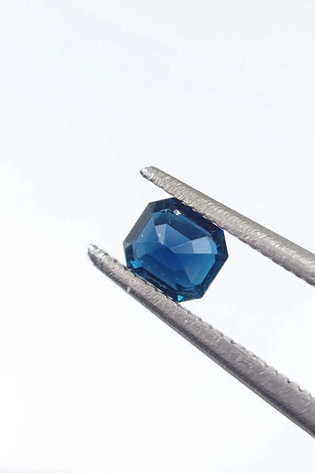 0.4ct Asser Cut Natural Indicolite Tourmaline Loose Gemstone from Afghanistan — view 6