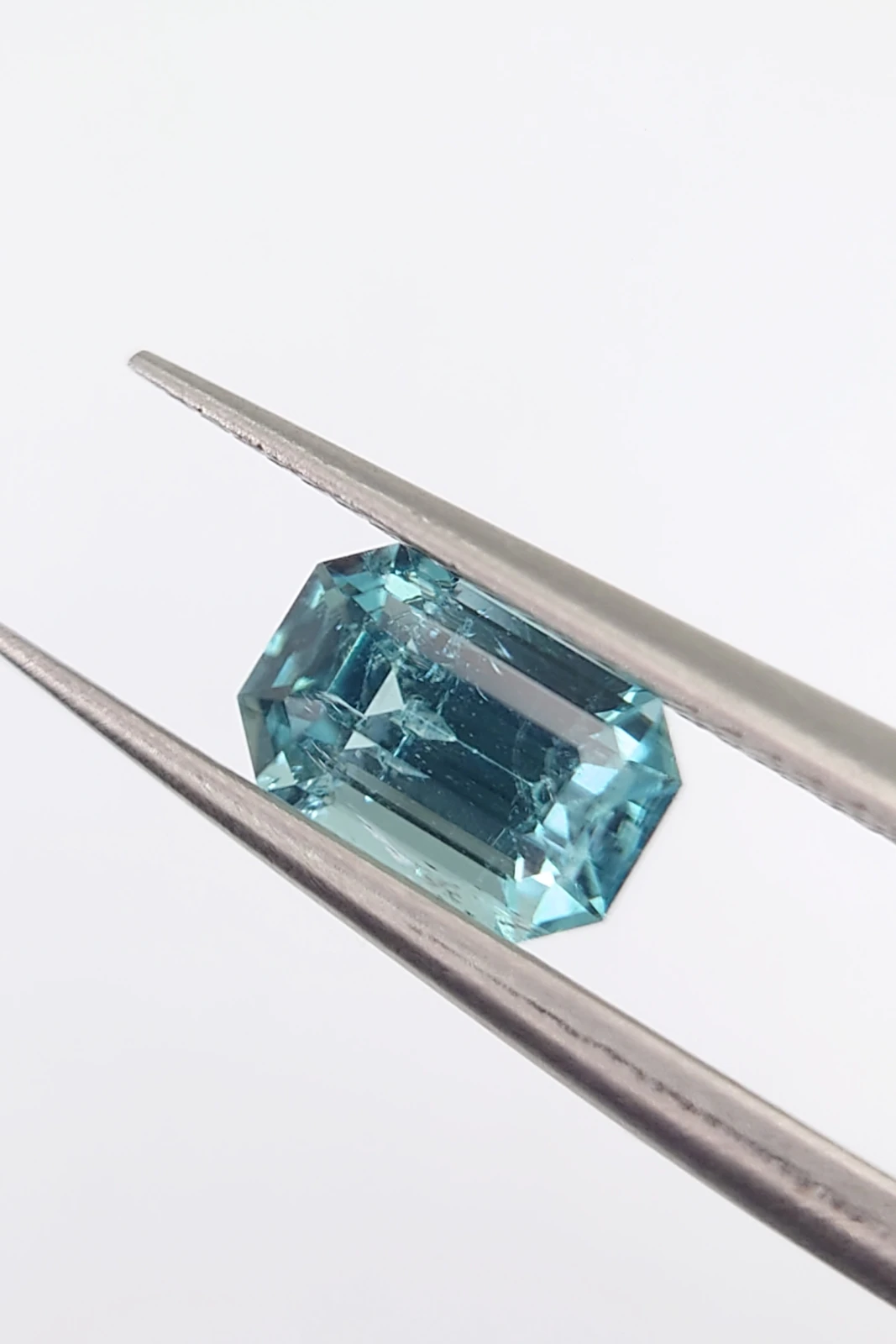 0.95ct Natural Lagoon Tourmaline Loose Gemstone from Afghanistan — view 1