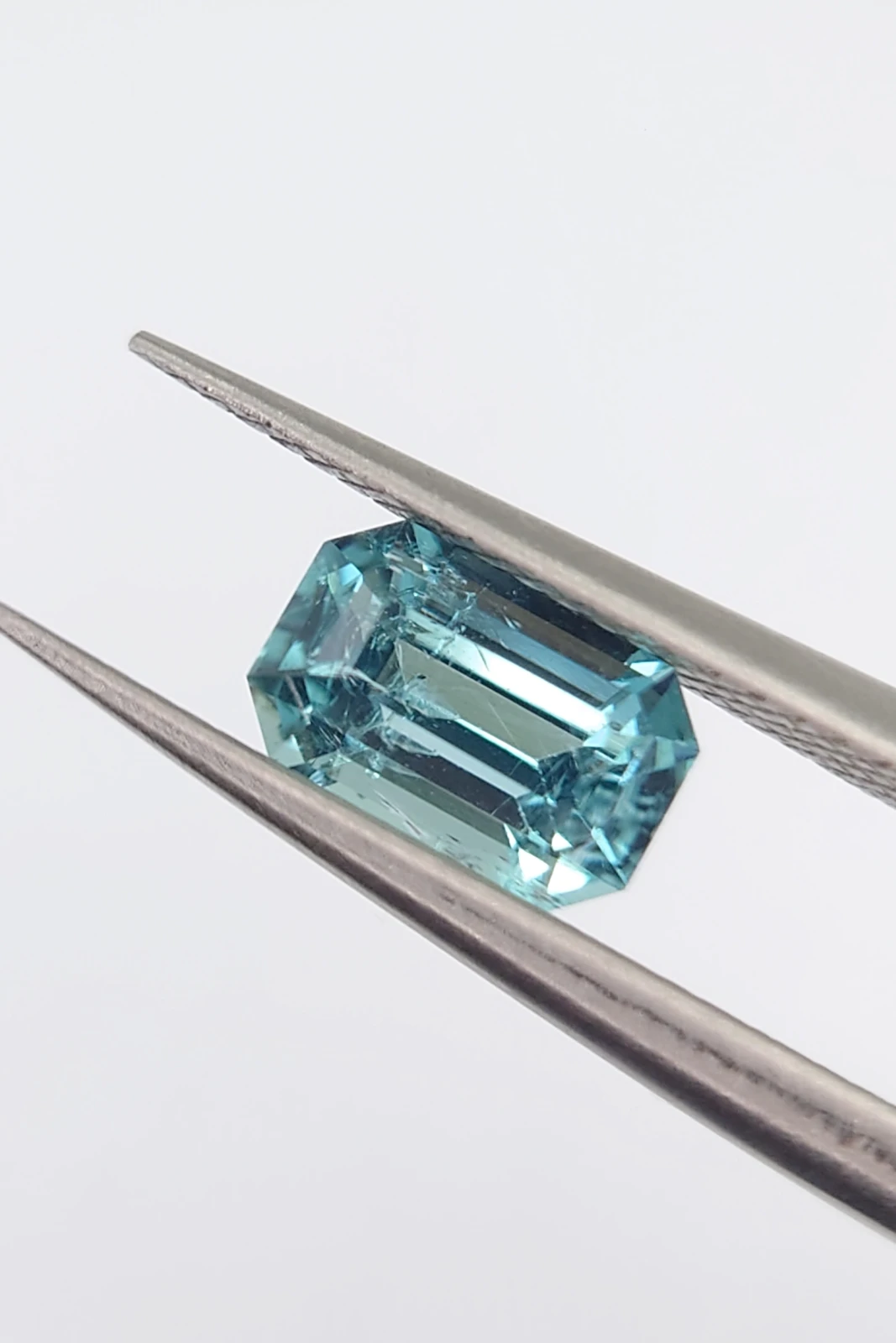 0.95ct Natural Lagoon Tourmaline Loose Gemstone from Afghanistan — view 2