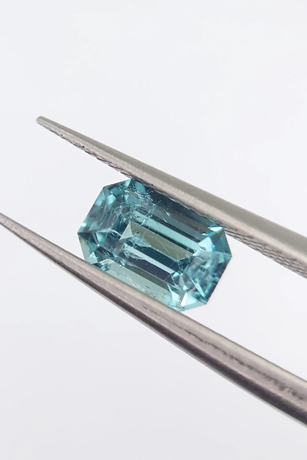 0.95ct Natural Lagoon Tourmaline Loose Gemstone from Afghanistan — view 3