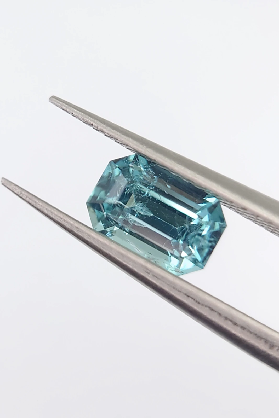 0.95ct Natural Lagoon Tourmaline Loose Gemstone from Afghanistan — view 4