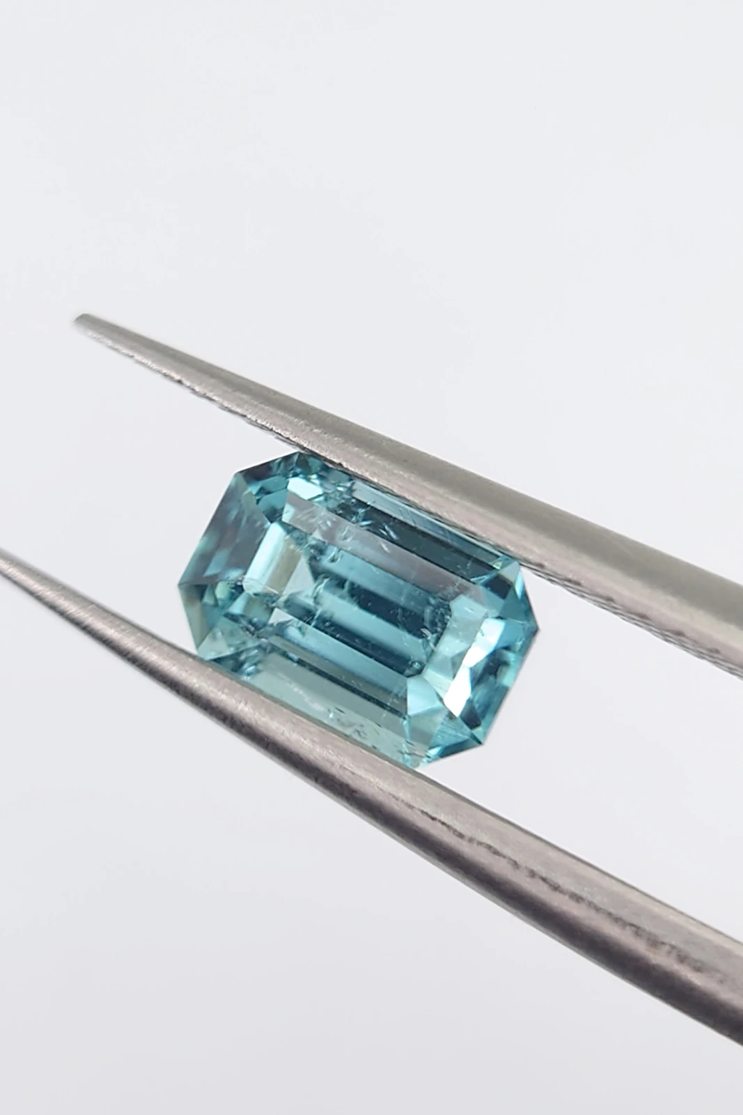 0.95ct Natural Lagoon Tourmaline Loose Gemstone from Afghanistan — view 5