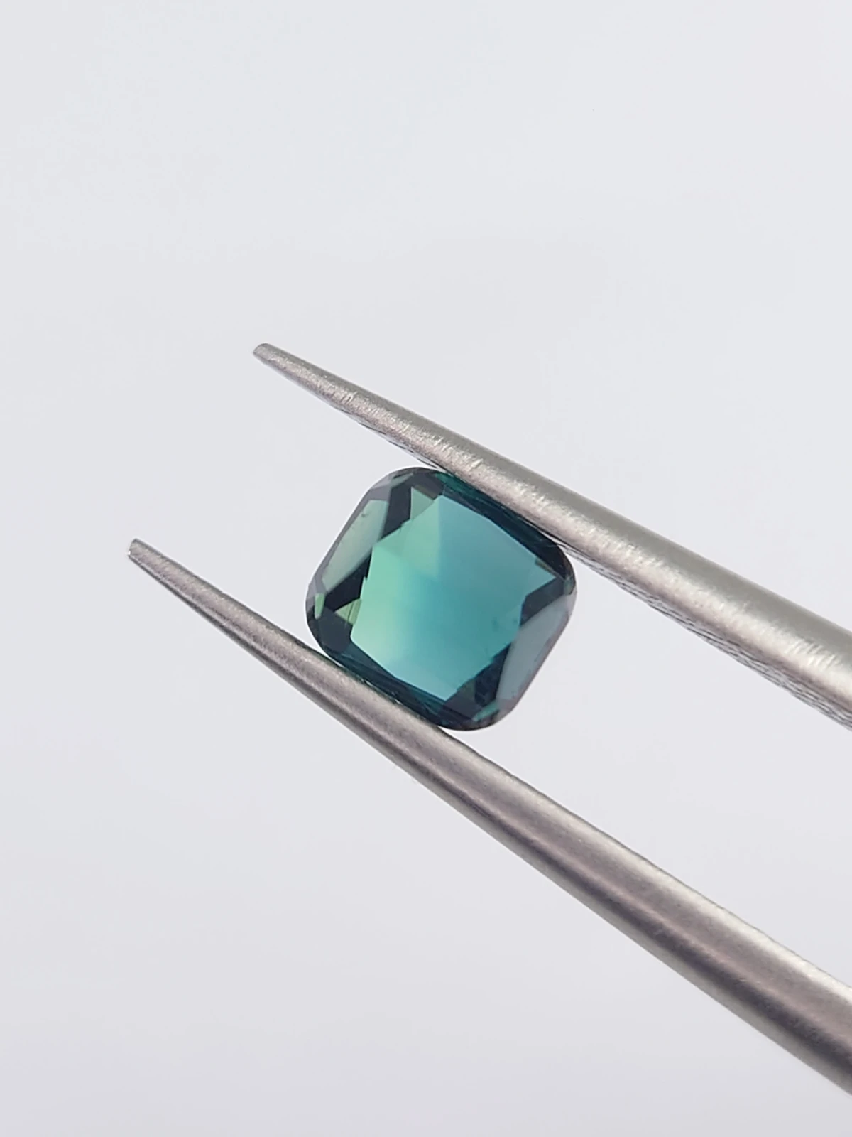 0.52ct Natural Bicolor Lagoon Tourmaline in Cushion Cut from Afghanistan — view 7