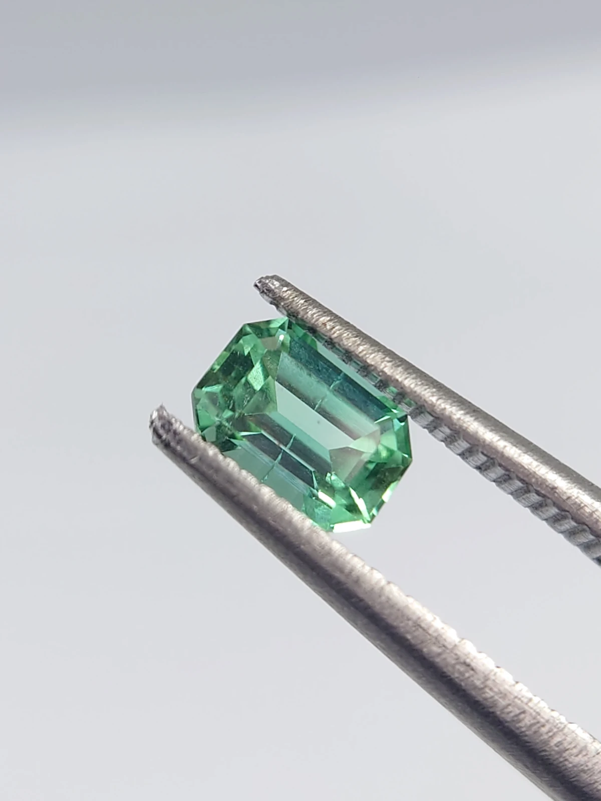 0.64ct Emerald Cut Untreated Tourmaline from Afghanistan — view 3