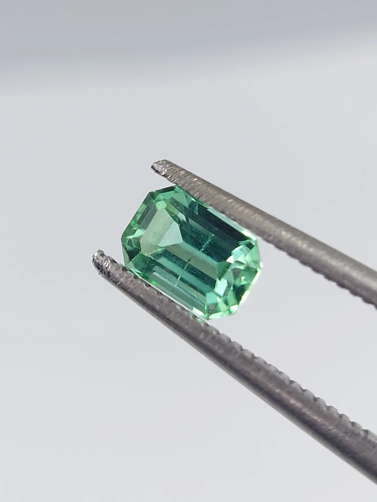 0.64ct Emerald Cut Untreated Tourmaline from Afghanistan — view 4