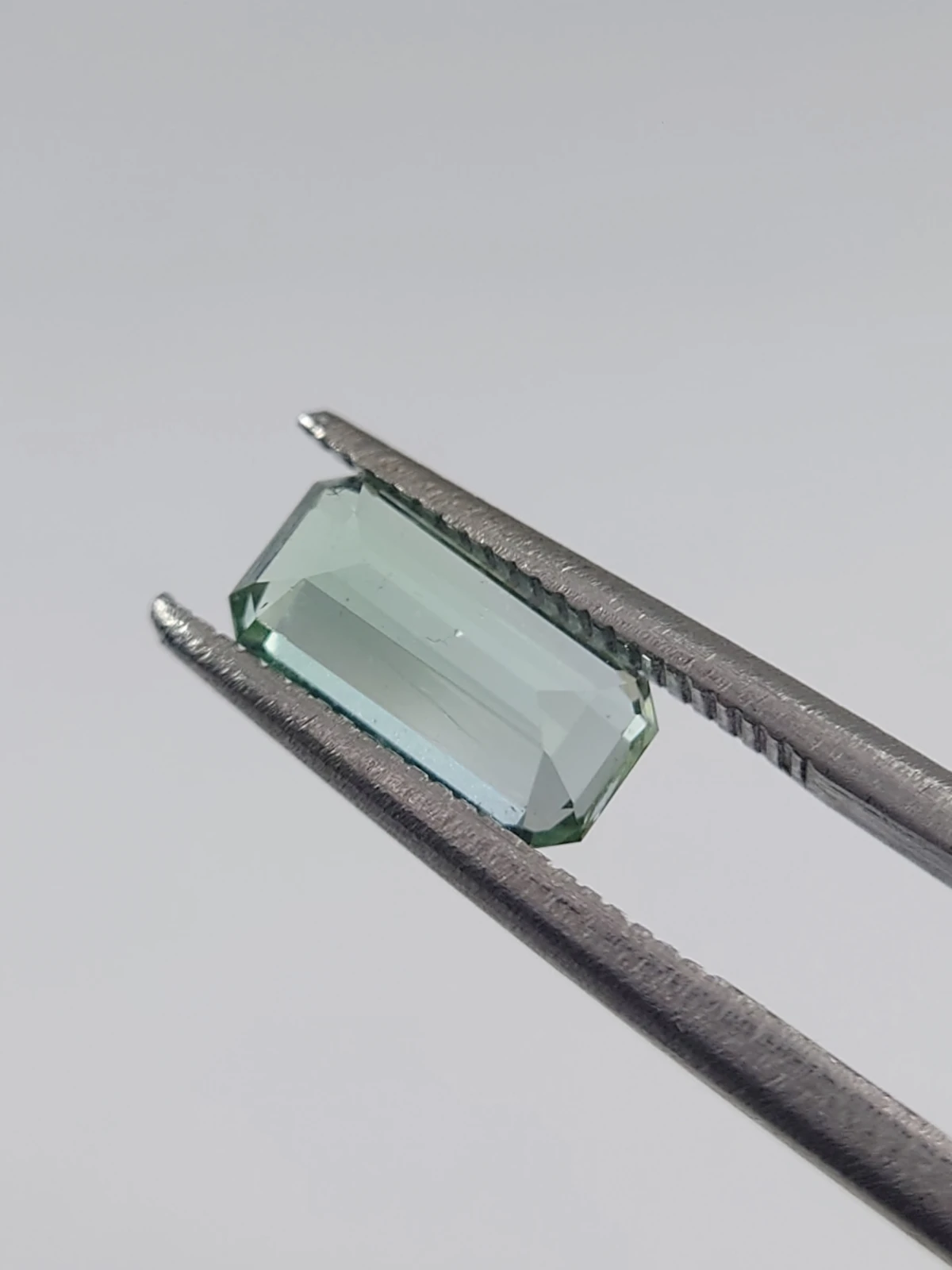 1.29ct Greenish Grey Natural Tourmaline from Afghanistan — view 4