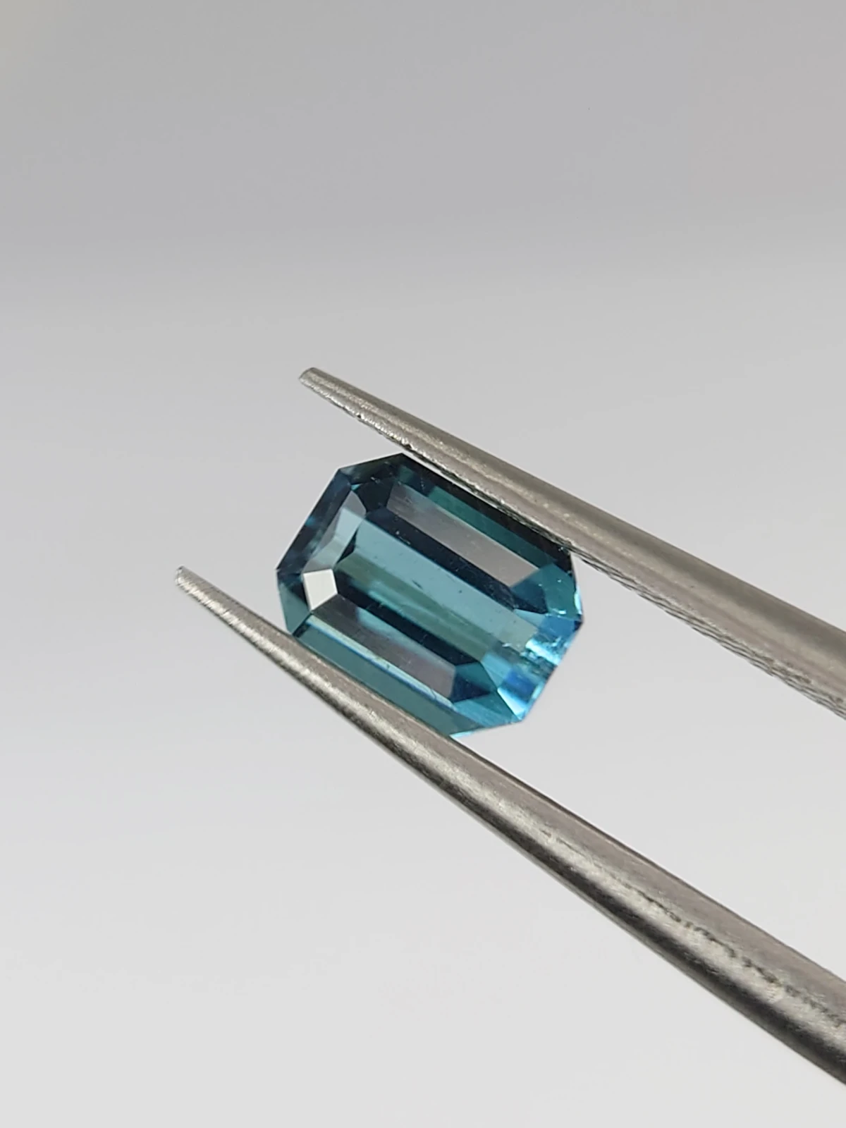 0.6ct Natural Lagoon Blue Tourmaline from Afghanistan — view 1
