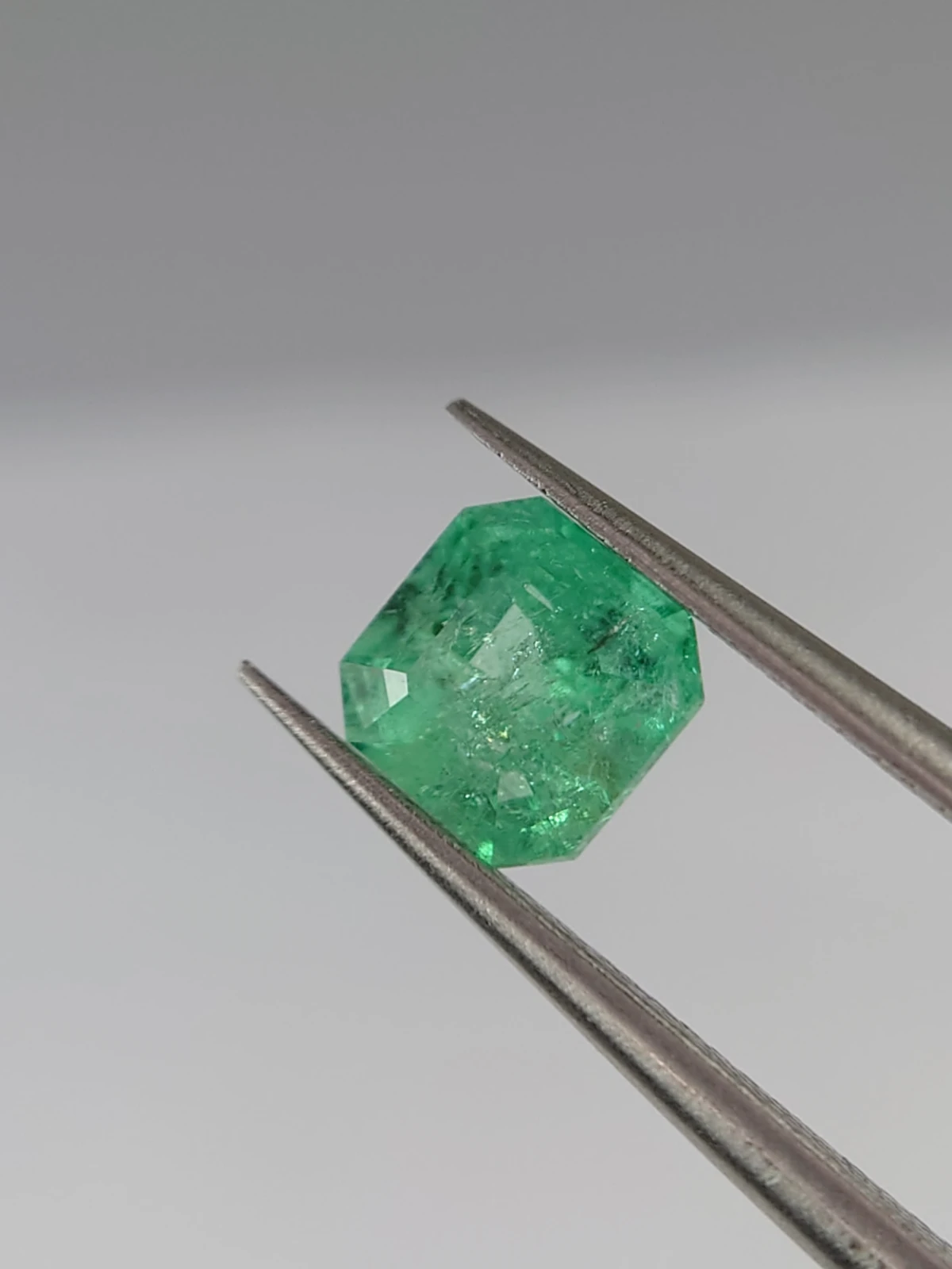 1ct Emerald in Octagon Shape from Afghanistan — view 1