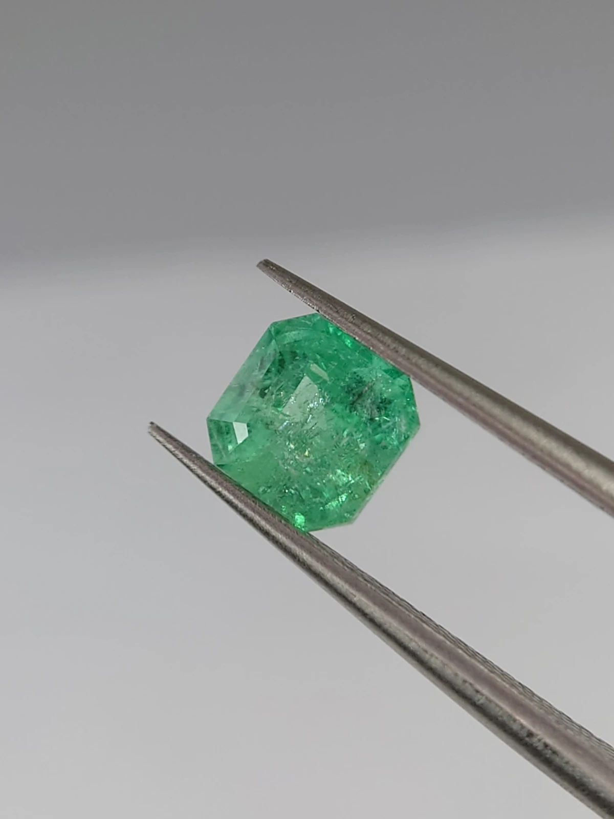 1ct Emerald in Octagon Shape from Afghanistan — view 2