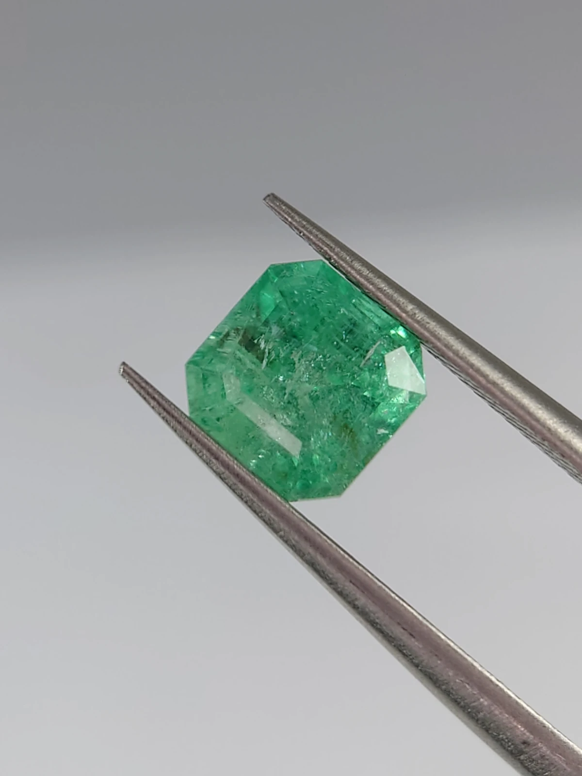 1ct Emerald in Octagon Shape from Afghanistan — view 3