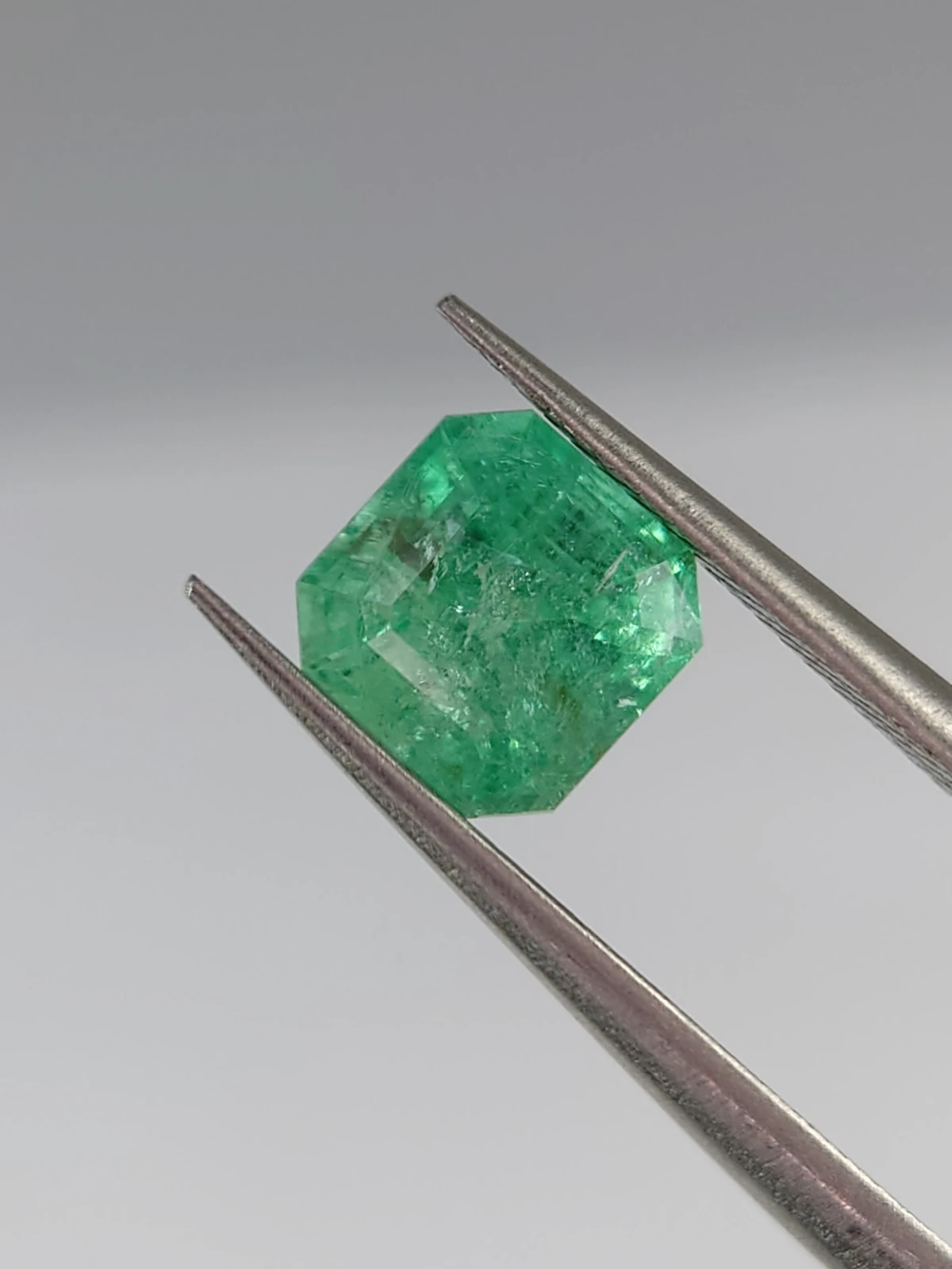 1ct Emerald in Octagon Shape from Afghanistan — view 5