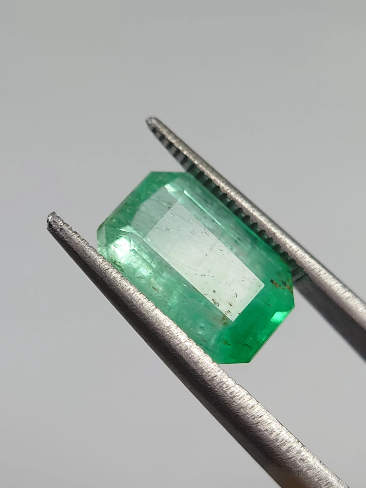 3.72ct Natural Bluish Green Emerald from Afghanistan — view 2