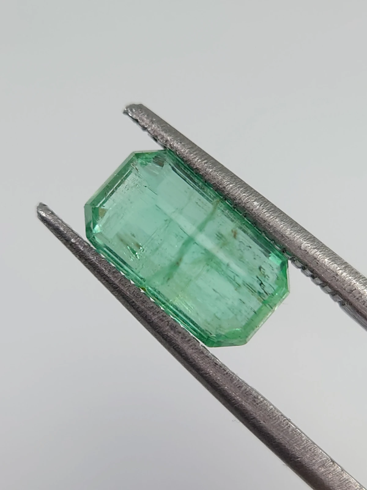 2ct Natural Emerald Octagon Faceted from Afghanistan — view 6