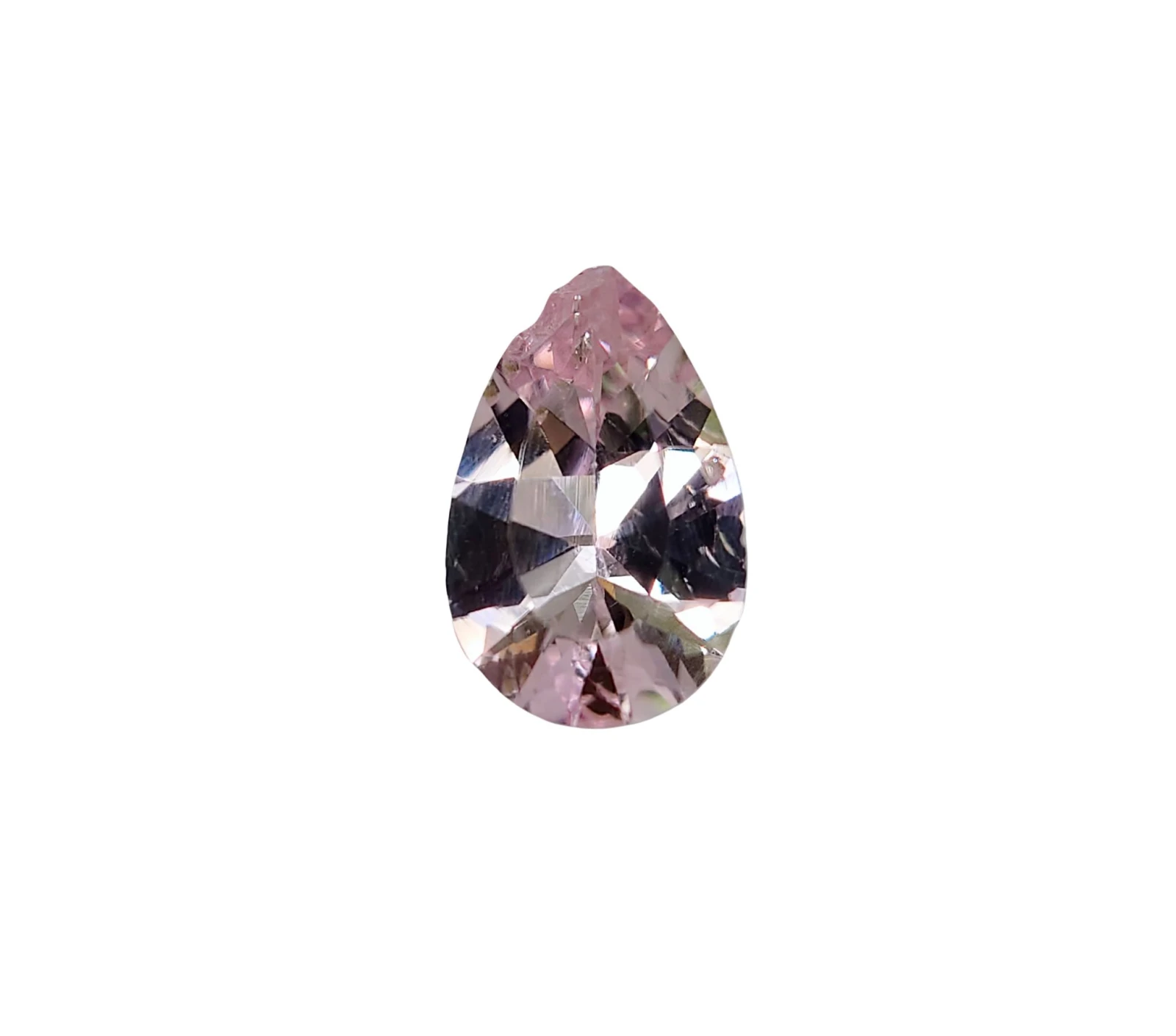 1.2ct Natural Pastel Pink Topaz from Katlang, Pakistan — view 1