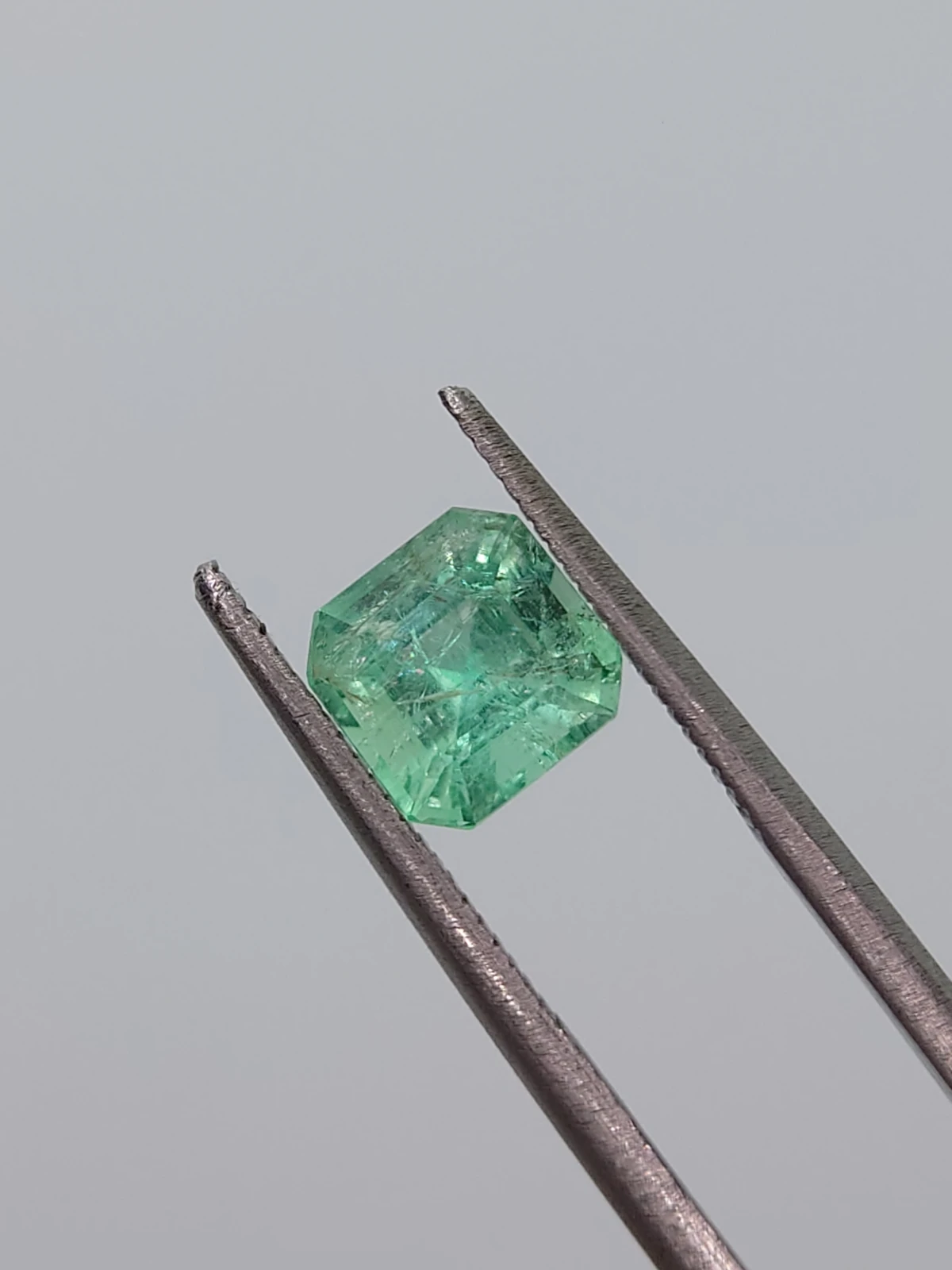 1.16ct Emerald Octagon Shape Loose Gemstone from Afghanistan — view 1