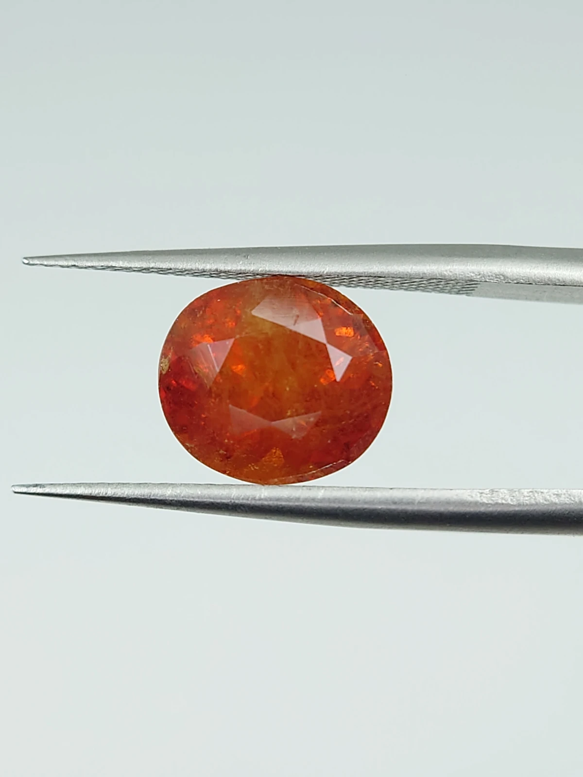 4.28ct Natural Fanta Spessartite Garnet Oval Cut Loose Gemstone From Nigeria — view 2