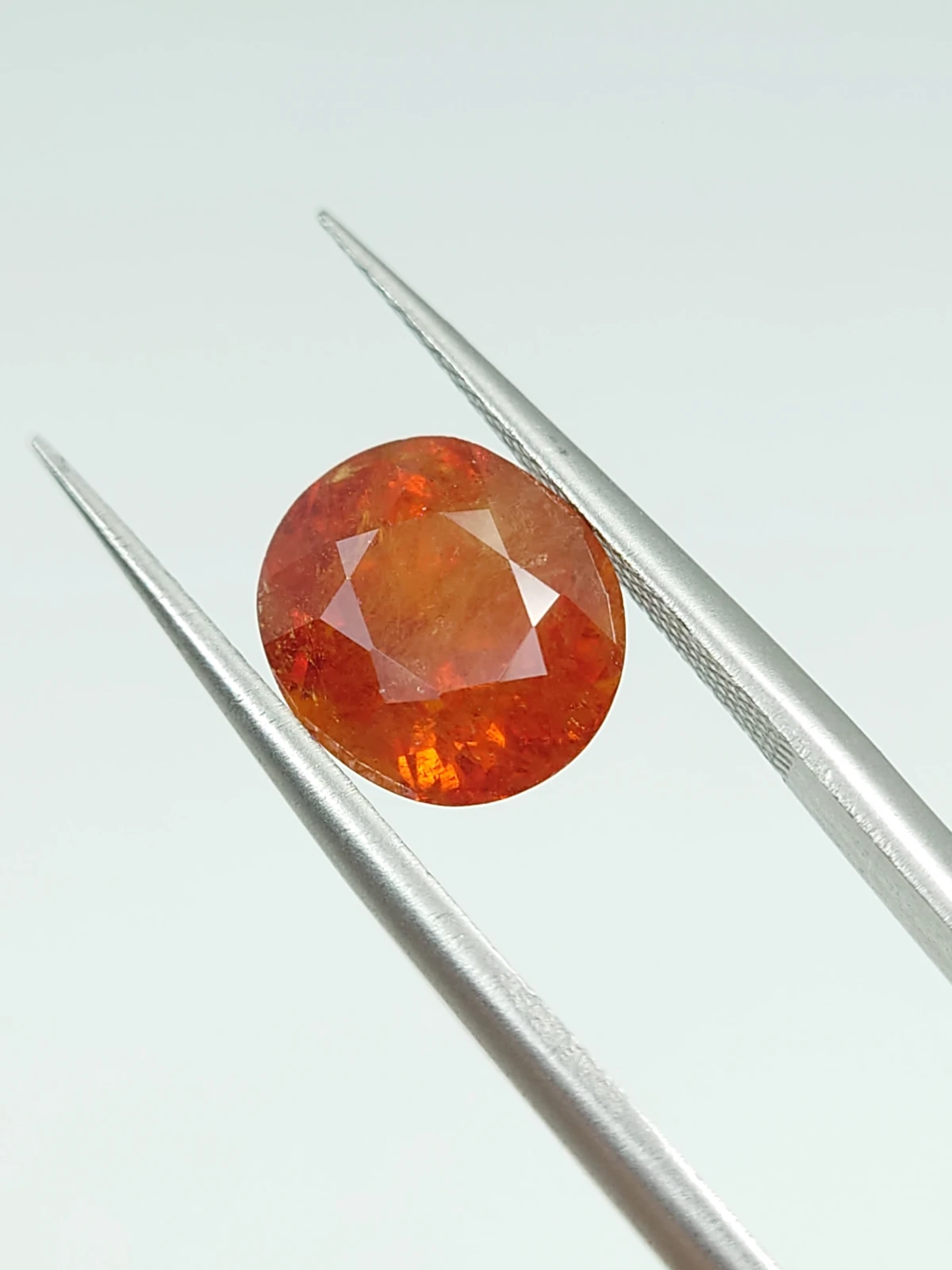 4.28ct Natural Fanta Spessartite Garnet Oval Cut Loose Gemstone From Nigeria — view 6