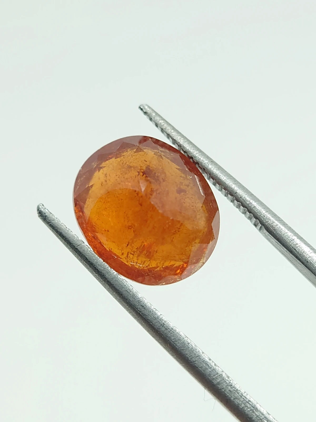 6.55ct Natural Fanta Spessartite Garnet Oval Cut From Nigeria — view 3