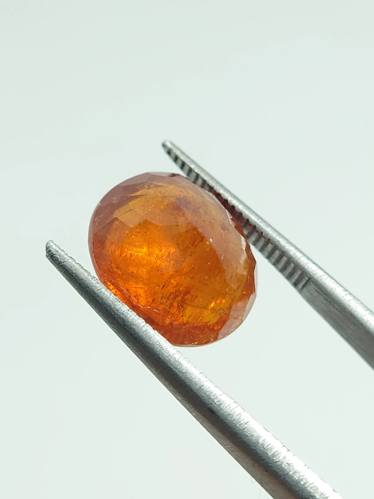 6.55ct Natural Fanta Spessartite Garnet Oval Cut From Nigeria — view 4