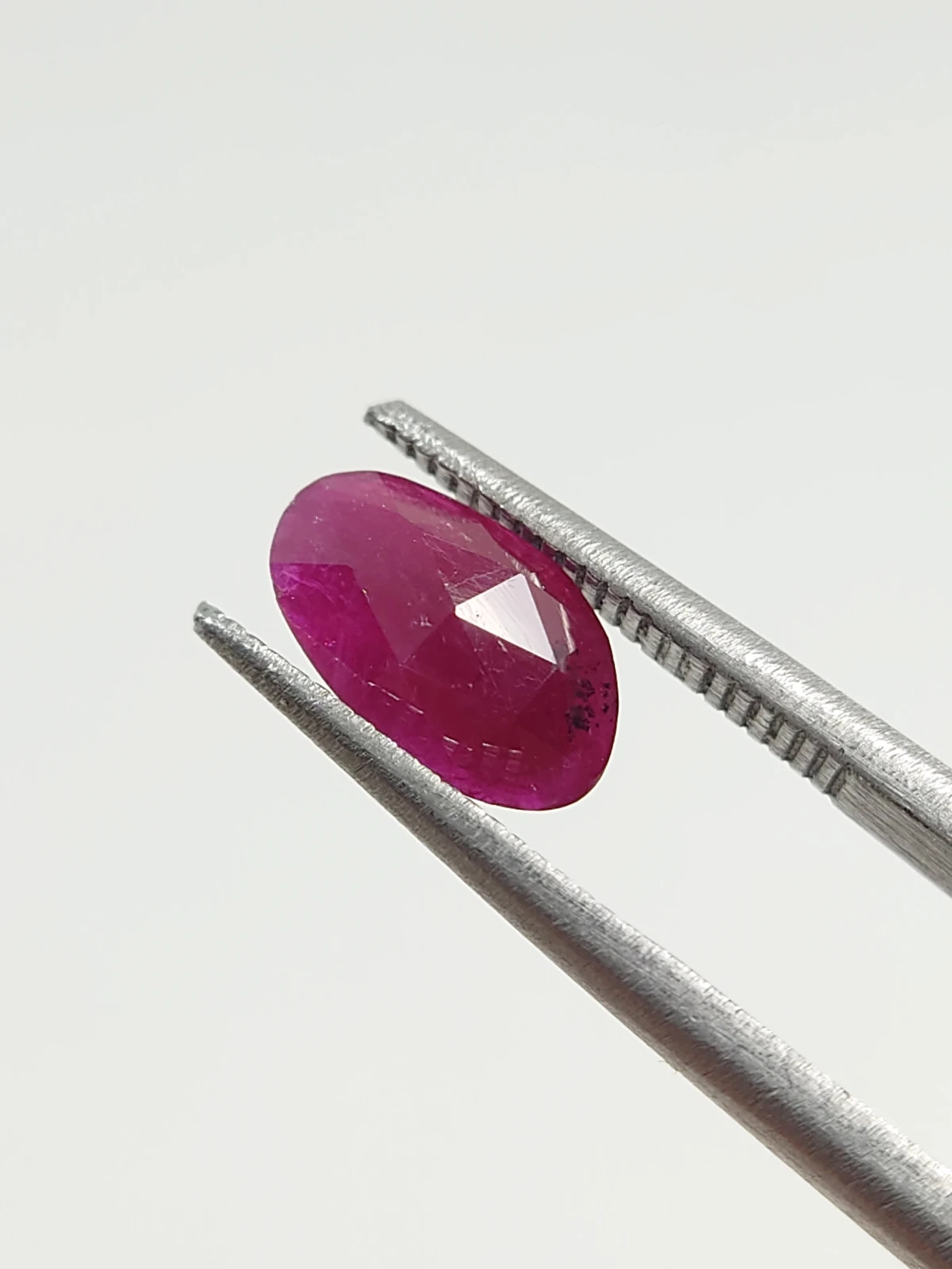 1.50ct Natual Rose Cut Ruby From Afghanistan — view 1