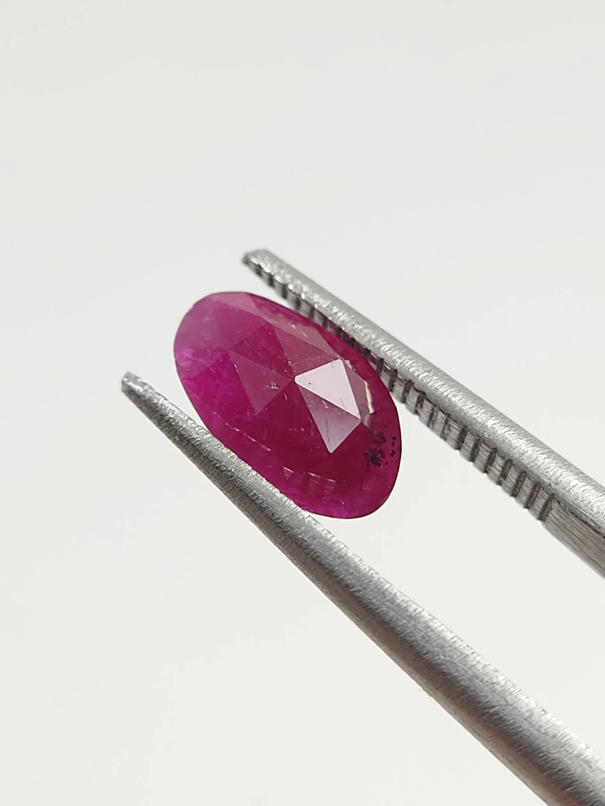 1.50ct Natual Rose Cut Ruby From Afghanistan — view 3