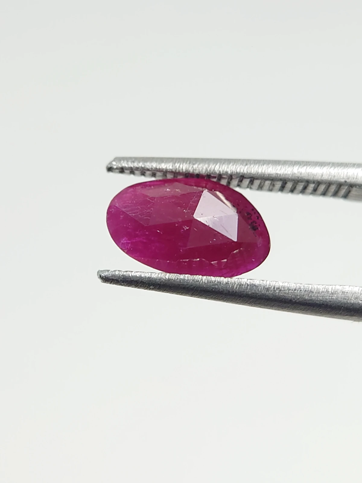 1.50ct Natual Rose Cut Ruby From Afghanistan — view 4