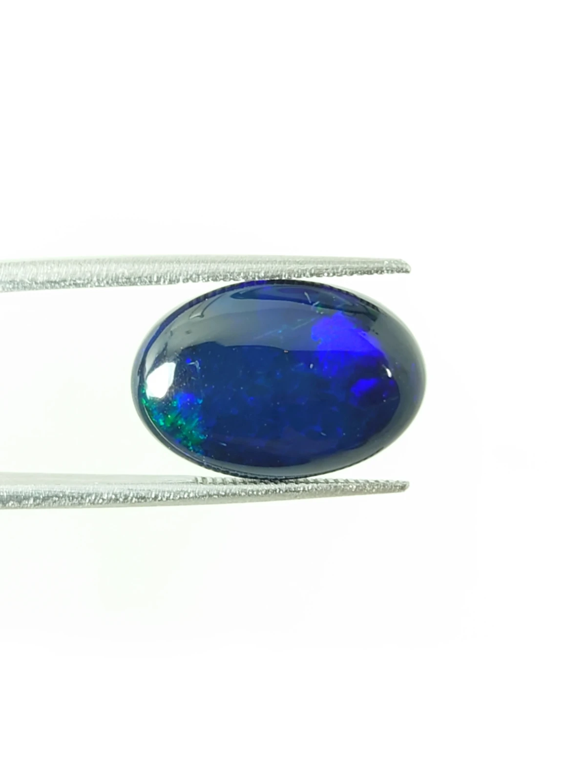 5.82ct Natural Cab Black Opal from Ethiopia — view 6