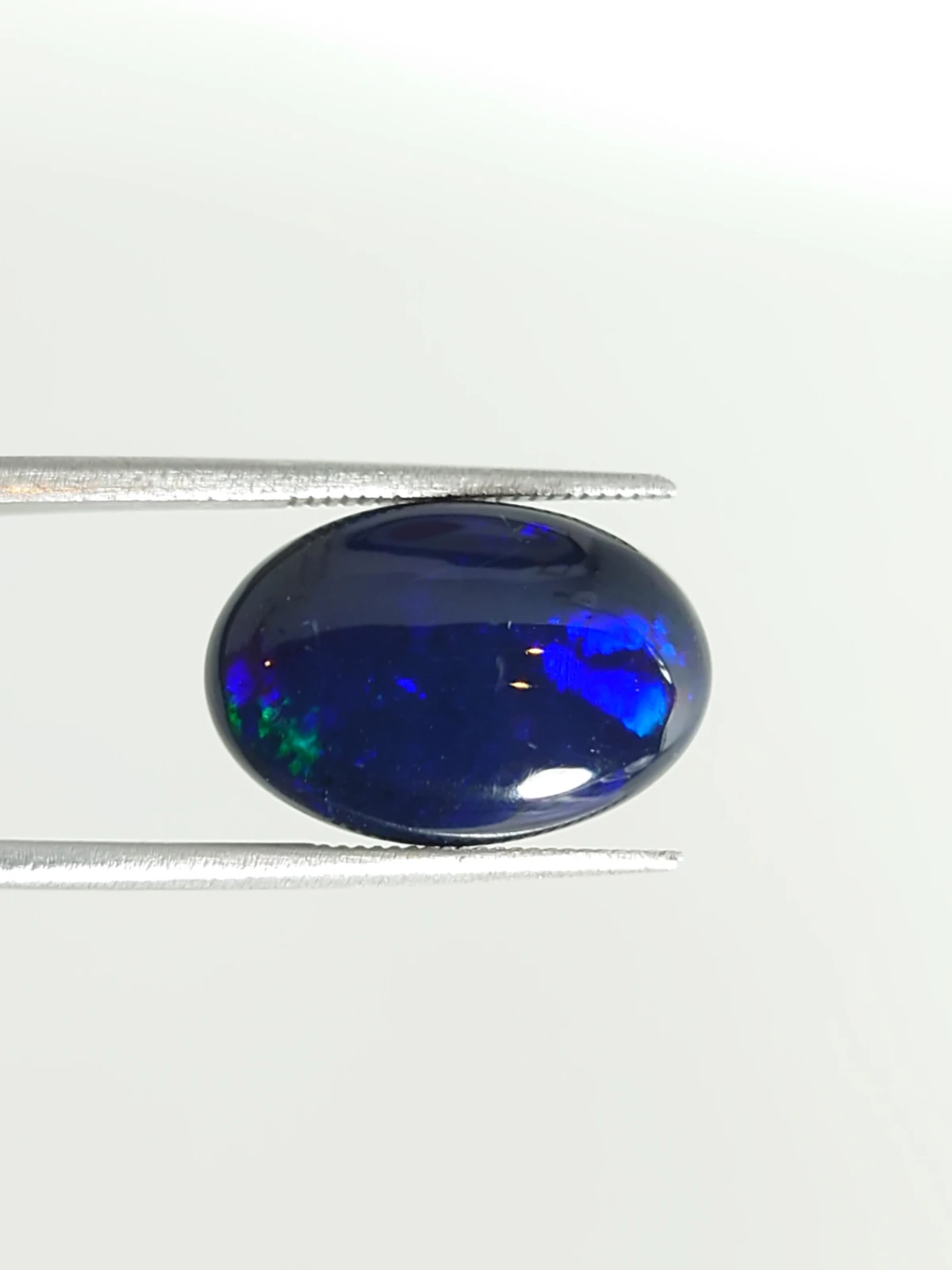 5.82ct Natural Cab Black Opal from Ethiopia — view 7