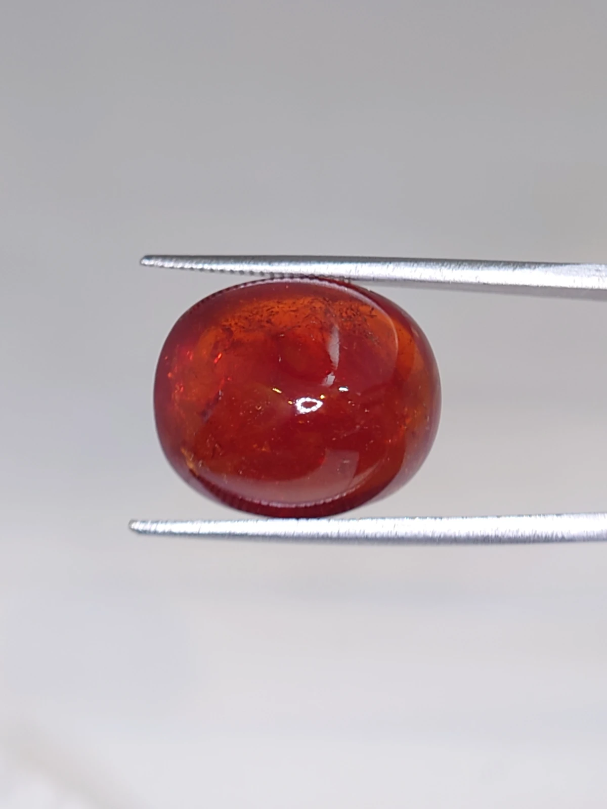 21ct Natural Fanta Spessartite Garnet Cabochon Cut From Nigeria — view 4