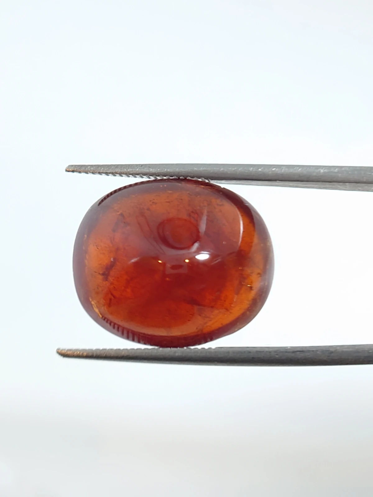 21ct Natural Fanta Spessartite Garnet Cabochon Cut From Nigeria — view 5
