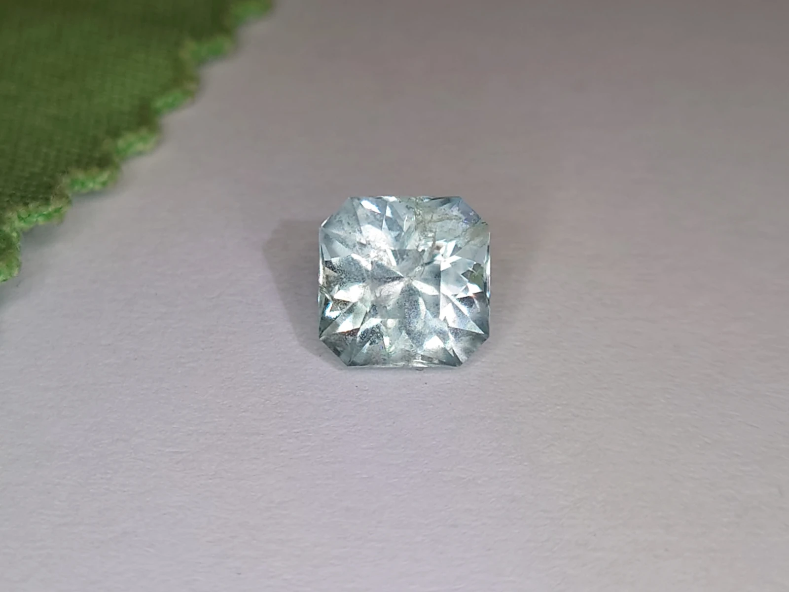 1.16ct Natural Aquamarine loose Gemstone From Nigeria — view 2