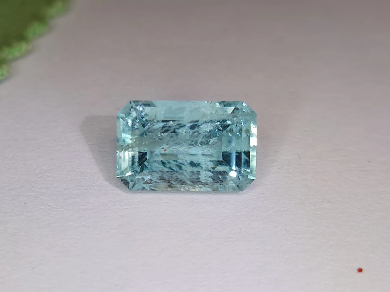1.92ct Natural Aquamarine loose Gemstone From Nigeria — view 2
