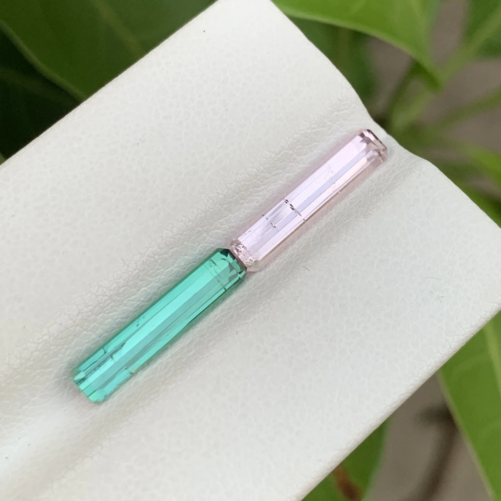 2.85ct Natural Tourmaline Reverse Pair gemstone — view 1