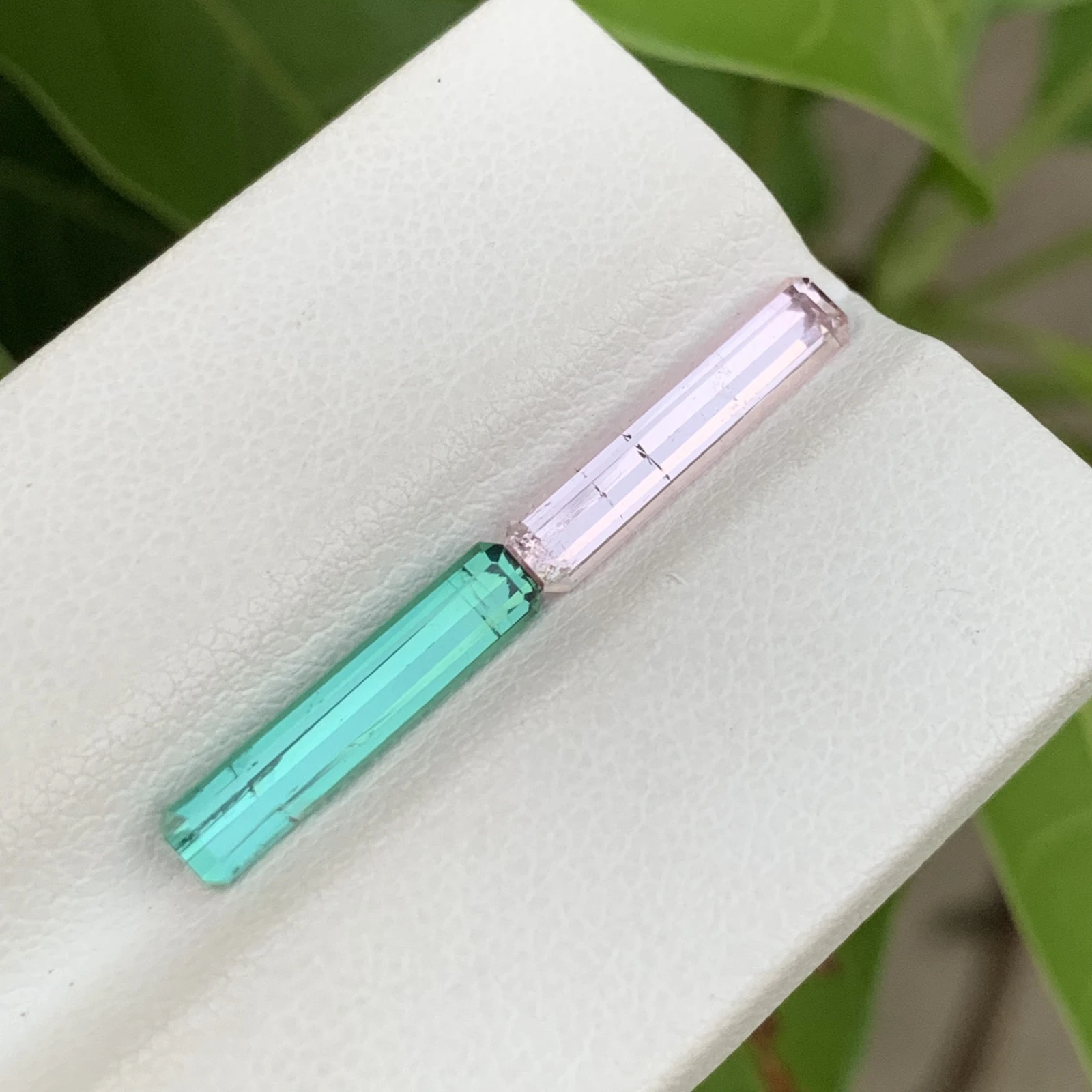 2.85ct Natural Tourmaline Reverse Pair gemstone — view 2