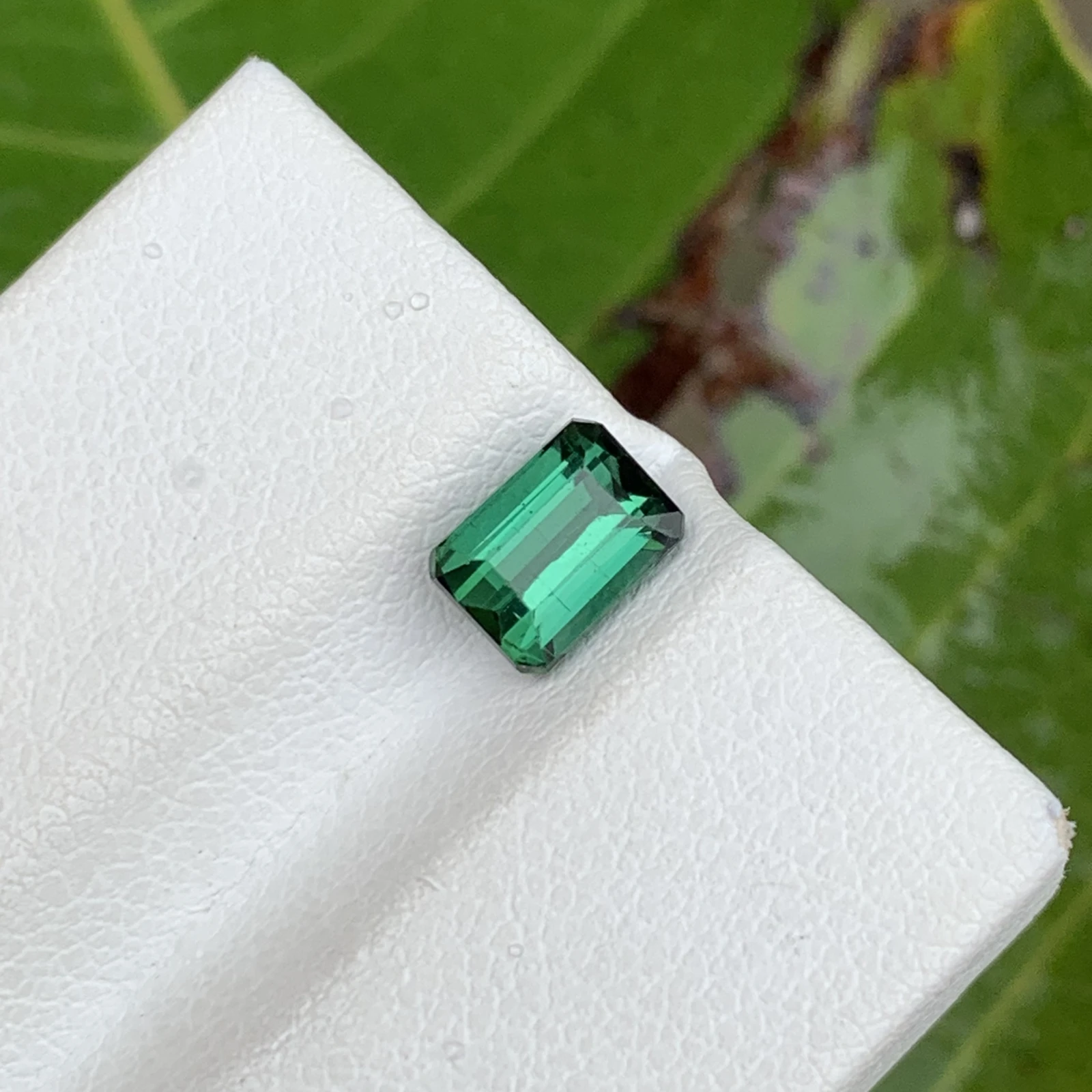 1.25 ct Natural Tourmaline loose gemstone octagon shape from Afghanistan — view 3