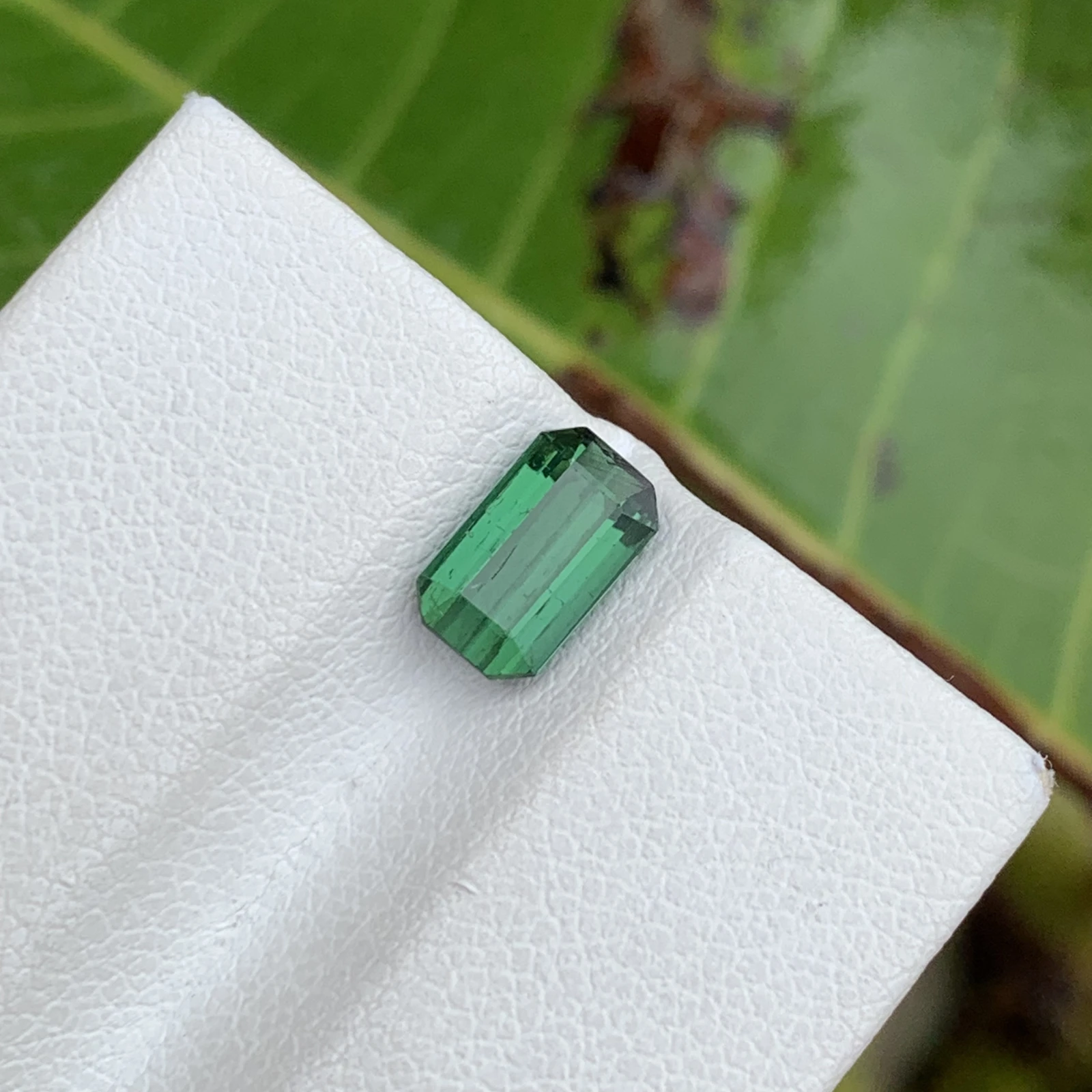 1.30 ct Natural Tourmaline loose gemstone octagon shape — view 1