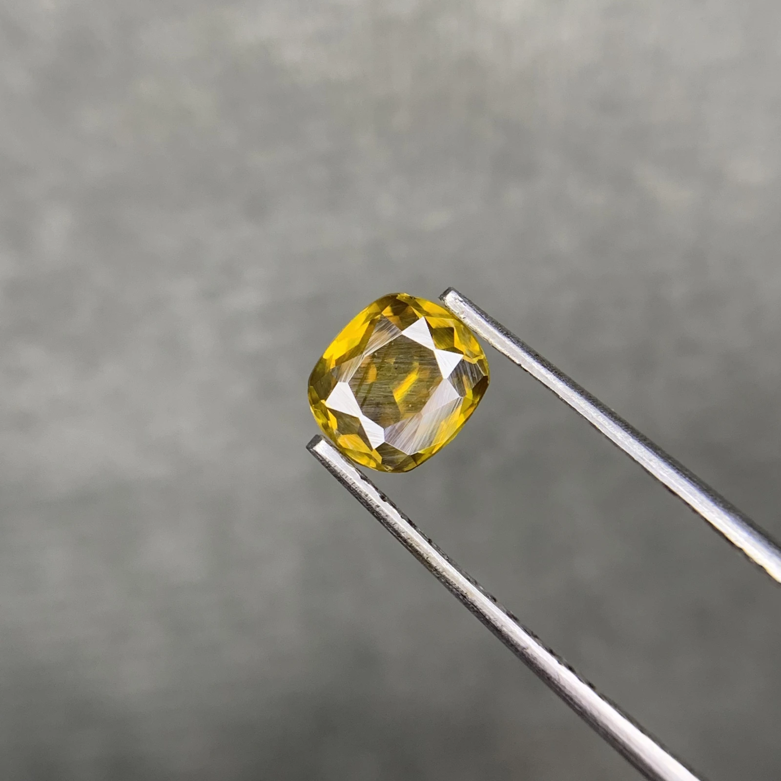 1ct Natural Sphalerite loose gemstone cushion cut — view 4